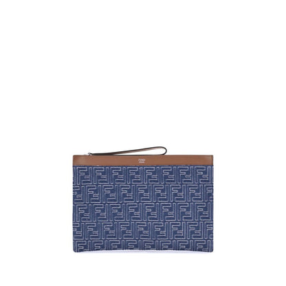 Fendi denim Pouch